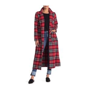 Plaid coat